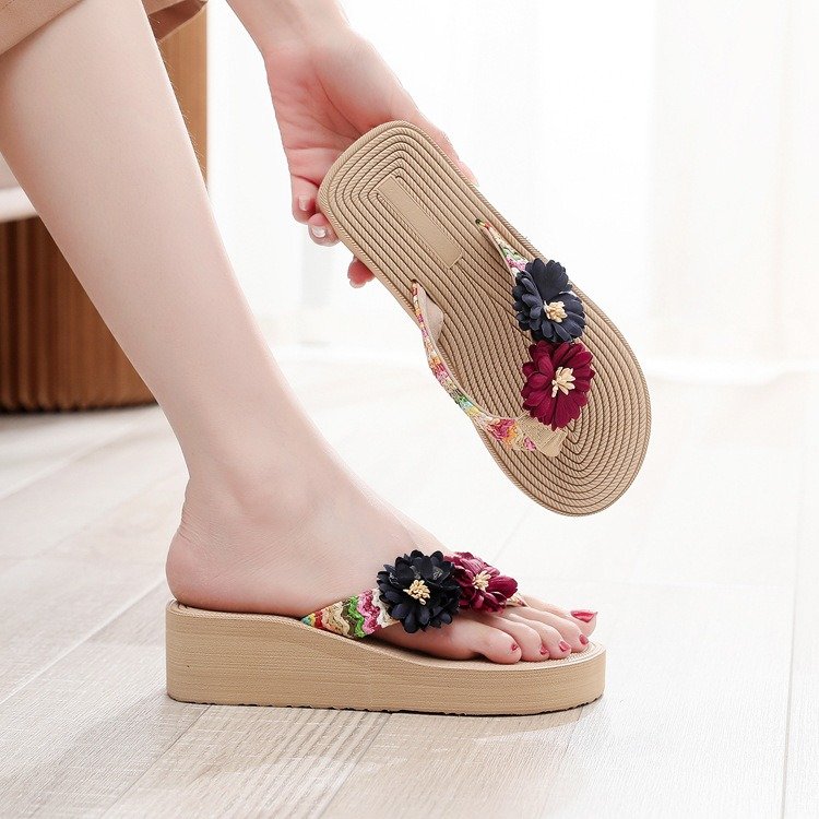 O1CN01MA9e6n1i8anuEQRza_22131682 Women’s Summer Thong Flip‑Flops – Floral & Beach‑Ready–Sandal & Slipper-RV209 - Image 1