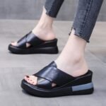 Cross-border Roman style fashion platform Shoes For Women, Balanced Heel-RV307