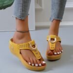 Foreign Trade cross-border New Wedge Sandals For women's, Sandal & Slipper,RV30049 - Image 4