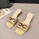 Summer Hot Style Internet Celebrity Sandals for Women, Box Heel-RV1447 - Image 4