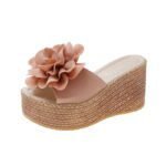 Super High Heel, One-Strap Slippers For Women, Balanced Heel-RV696 - Image 7