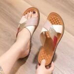 Flat-heeled Rubber Slippers/Sandals For Women, Sandal & Slipper-RV30063 - Image 3