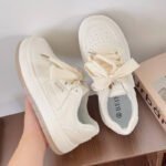 Trendy White Sneakers for Women, Sneaker & Kades-DS109 - Image 4
