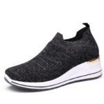 Women's Flyknit Mesh, Thick-soled, Breathable Casual Shoes, Sneaker & Kades-DS110 - Image 2