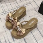 Thick-Soled Sandals for Women to Wear as Outerwear, Balanced Heel-RV704 - Image 4