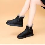 Women's Thickened Soft-Soled Cotton Boots, Sneaker & Kades-WR131 - Image 4