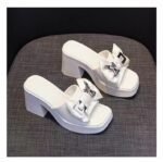 Women's Fashionable For Outdoor wear, Square Toe, One-strap, Box Heel RV1470 - Image 4