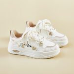 Student Panda White Sneakers for Girls - Cute, Sneaker & Kades - WR146 - Image 2