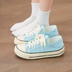 Women's Two-way Slip-on Canvas Shoes, Sneaker & Kades - DS123 - Image 3