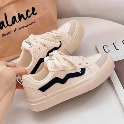Popular Chanel-inspired Pink Sneakers For Women, Sneaker & Kades-WR132