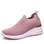 Women's Flyknit Mesh, Thick-soled, Breathable Casual Shoes, Sneaker & Kades-DS110 - Image 4