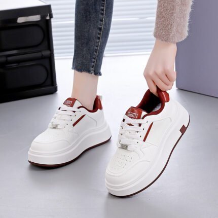 Women's platform white sneakers new style shoes, Sneaker & Kades - WR191