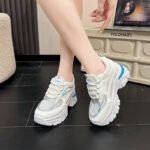 Women's Casual Inner Height Increasing Sports White Shoes, Sneaker & Kades - WR182