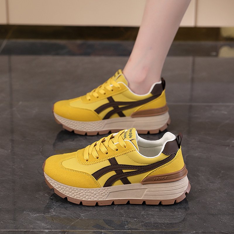 yellow New Style Student Crocs Women's Shoes, Sneaker & Kades - WR150 - Image 1