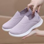 Women's Casual Walking Shoes Soft and Comfortable, New Style Slip-on Shoes Canvas & Loafer - DS125