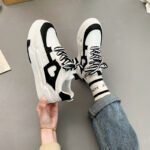 Women' Sversatile Round Toe Lace-up Casual Sneaker & Kades - WR174