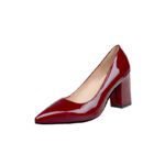 Shallow Mouth, PU Slip-on Pointed Toe High Heels for Women, Style Shoes – RV2559 - Image 8