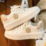 White Sneakers, Hot-selling Versatile Women's Shoes, Sneaker & Kades – WR204 - Image 3