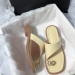 Women's chunky heeled Korean style minimalist slip-on sandals, Sandal & Slipper – RV30086