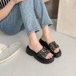 Tow-strap high platform women's sandals, Sandal & Slipper – RV30095