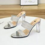 Women's high-heeled half-slippers, Pencil Heel – RV1479 - Image 2