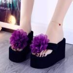 New fashionable women's outdoor platform sandals, Balanced Heel – RV707 - Image 3