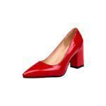 Shallow Mouth, PU Slip-on Pointed Toe High Heels for Women, Style Shoes – RV2559 - Image 6