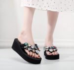 Women's high-heeled platform fashion rhinestone sandals, Sandal & Slipper – RV30087 - Image 6