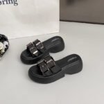 Tow-strap high platform women's sandals, Sandal & Slipper – RV30095 - Image 4