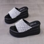 American Style Platform High-Heeled Sandals for Women, Balanced Heel – RV729