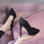 Pointed-toe low-cut platform stiletto heels for women, Pencil Heel – RV1519 - Image 4