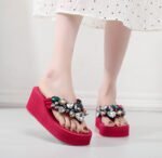 Women's high-heeled platform fashion rhinestone sandals, Sandal & Slipper – RV30087