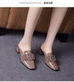 New Summer Closed-Toe Half-Slippers Women's Outdoor Wear, Style Shoes – RV2566 - Image 3