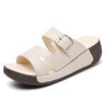 Summer platform sandals, comfortable flat beach sandals For Women, Balanced Heel – RV713 - Image 4