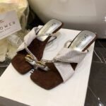 French-style exquisite sandals for Women, Box Heel – RV1490 - Image 5