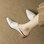 Women's Korean Style Chunky Heel Sandals, Style Shoes – RV2557 - Image 5
