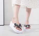 Women's high-heeled platform fashion rhinestone sandals, Sandal & Slipper – RV30087 - Image 2