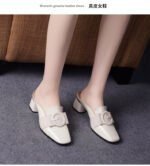 New Summer Closed-Toe Half-Slippers Women's Outdoor Wear, Style Shoes – RV2566 - Image 2