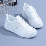 Soft leather, sports casual, mesh, breathable, versatile, Shoes for Women, Sneaker & Kades – DS144 - Image 2