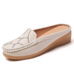 Women's Slip-on Lightweight Non-slip Platform Shoes, Balanced Heel – RV736 - Image 2