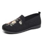 New Spring and Autumn Style Old Beijing Cloth Shoes Women's Single Shoes, Canvas & Loafer – DS153 - Image 3