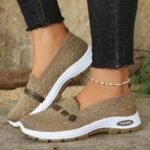 Women's cloth shoes with mesh upper, soft sole, non-slip For Women’s Shoes, Canvas & Loafer – DS156 - Image 4