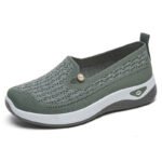 Comfortable shoes for seniors, spring slip-on casual shoes for Women’s, Canvas & Loafer – DS151 - Image 4