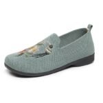 New Spring and Autumn Style Old Beijing Cloth Shoes Women's Single Shoes, Canvas & Loafer – DS153 - Image 4