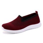Lightweight soft-soled slip-on shoes, mesh breathable walking shoes, Canvas & Loafer – DS154 - Image 2