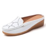 Women's Slip-on Lightweight Non-slip Platform Shoes, Balanced Heel – RV736 - Image 5