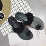 Women’s Slippers, Beautiful and Comfortable for Indoors or Outdoors —Sandal & Slipper-STRV30009 - Image 3