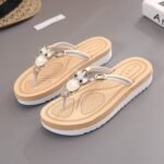 Women’s summer plus-size wedge flip-flops- trendy, Sandal Slipper-STRV298 - Image 3