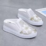 Women’s summer high-heeled slip-on sandals. Loafer-STRV530 - Image 3