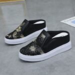 Women’s summer high-heeled slip-on sandals. Loafer-STRV530